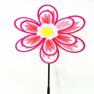 China Garden Ornament Garden Decoration Design Colorful Round Flower Sun for sale