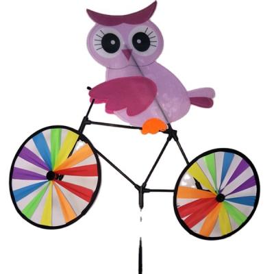 China Garden Ornament Art Toy Windmill on Bike Decoration for Kids for sale