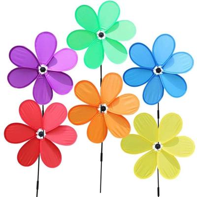 China Garden Decoration Windmill Garden Ornament Hot Nylon Animal Toy Windmill Sun for sale