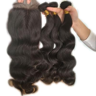 China Wholesale Price Top Quality Human Virgin Remy Hair Body Wave Factory Hair Raw Unprocessed 100 Bundles for sale