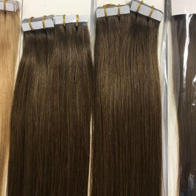 China Dawn 100 Virgin Hair Extension Tape Good Quality Silky Straight Double Wave In Hair Extension for sale