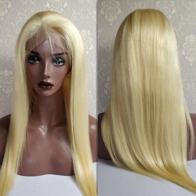 China Straight Lace Front Wig,Brazilian Hair 360 Mink Wig,Original Brazilian Hair 360 Lace 613 Colors Wig for sale