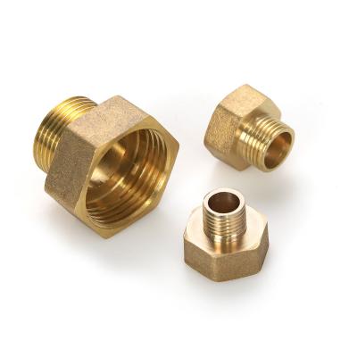 China Cheap Price Male Female Wire Ring Fit Hex Extension Brass Connector For Water Pipe Equal Line for sale