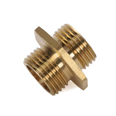 China Factory Price Male Thread Equal Nipple Fit Brass Thin Nipple Coupling For Sale Equal for sale