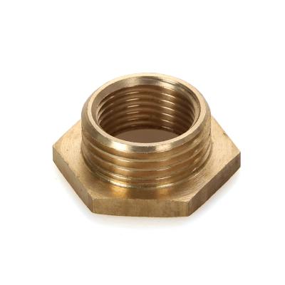 China Low Price Male Female Brass Hex Pipe Fit Brass Ring For Sale Equal for sale