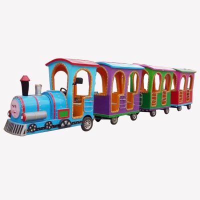 China Theme park amusement park ride outdoor manufacturer kids electric trackless tourist train for sale for sale