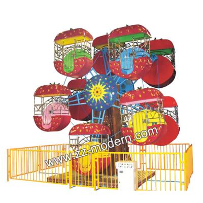 China Theme park amusement park machine christmas outdoor kids small ferris wheel rides for sale for sale