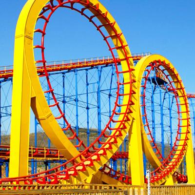 China Outdoor Theme Park Attraction Theme Park Ride Backyard Roller Coaster Rides For Sale for sale