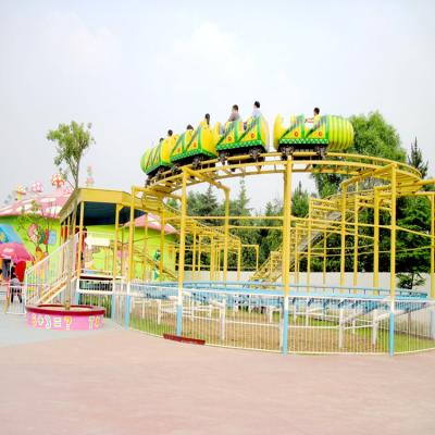 China Amusement Park Popular Theme Park Electric Happy Mini Roller Coaster Happy Ride for sale