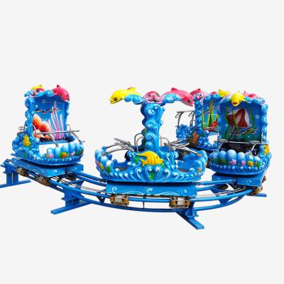 China Modern Cheap Power Kids Mini Theme Park 25kw Roller Coaster For Sale for sale