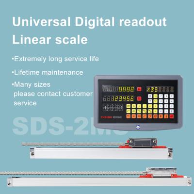 China Turn YHSINO sds-2ms 2 axis DRO digital readout and ka300 ka500 linear scale 70-1020mm for 6140 lathe milling machine for sale