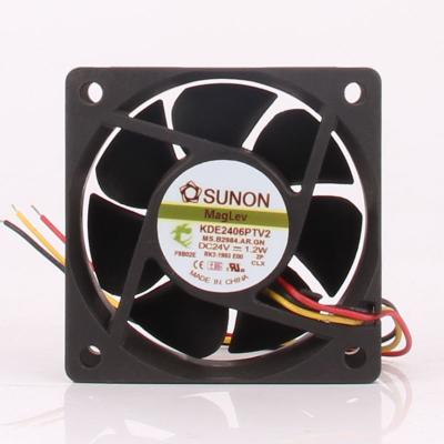 China Hotels TYPE 8414HR DC 24V 0.24A 5.8W 80x80x25mm Inverter Dual Axial Flow High Precision Ball Bearing Industrial Exhaust Fan for sale