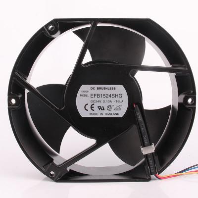 Κίνα New original hotels EFB1524VHG DC24V 1.70A station up to 17 cm 170X150X50MM large frequency converter air volume industrial fan προς πώληση