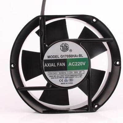 Κίνα New G17050HA2BL/G17050HA3BL 220V 172x150x51MM 1725138W New Kowloon Sino-foreign joint venture centrifugal industrial fan of hotels προς πώληση