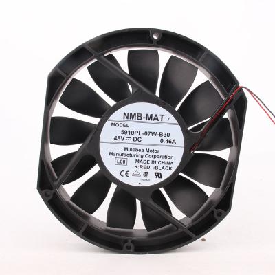 Κίνα Hotels Ventilador 5910Pl-07W-B30 172mm L X 150mm H x 25.4mm W 17225 17CM Tubeaxial DC 48V 0.46A Axial Flow Industrial Fan προς πώληση