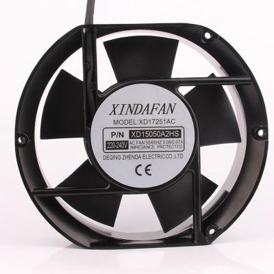 China XINDAFAN Hotels XD17251AC XD15050A2HS 220V 240v 15cm Heat Dissipation 150X150X50mm 15050 Centrifugal Industrial Exhaust Fan for sale