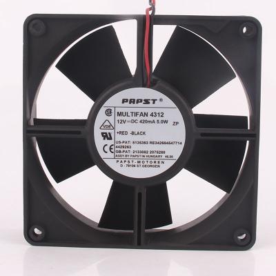 中国 Line 2 hotels fan MULTIFAN 4312 12VDC 420MA 5.0W 120x120x32MM brushless welding centrifugal industrial exhaust ventilation 販売のため