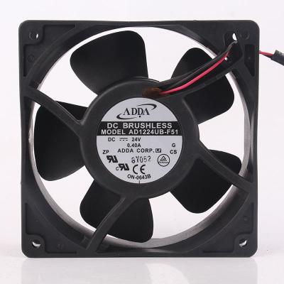 中国 New AD1224UB-F51 120x120x38 mm 24VDC 0.4A 12038 12cm original hotel frequency converter heat dissipation exhaust 2800 rpm fan 販売のため