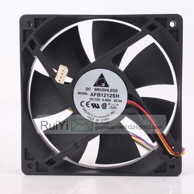 中国 Wholesale Hotel Factory 12025 12cm 12V0.80A PWM Speed ​​Control Fan AFB1212SH Fans 販売のため