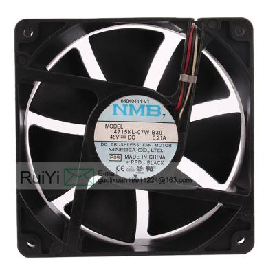 中国 Hotels wholesale 4715KL-07W-B39 48V 0.21A 12038 12CM high quality server fan 販売のため