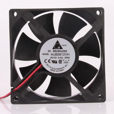 China Industrial Hotels 8025 8CM 0.41A 80x80x25mm PWM Speed ​​Control CPU Axial Fan Auto Centrifugal Heatsink Exhaust AUB0812VH for sale