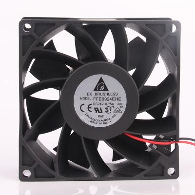 China Power 18W Hotels FFB0924EHE 0.75A Inverter Liner Fan Double Ball Bearing Fan Current 4800RPM Speed ​​Brand New Original Goods for sale