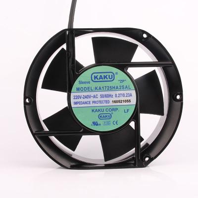 China Original SALT 220V 17251 172X150X51 17CM card hotels KA1725HA2 axial fan Taiwan KAKU exhaust centrifugal industrial ventilation for sale