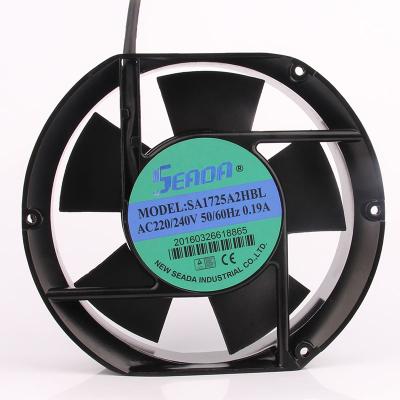 China Hotels SA1725A2 HBL Taiwan 17CM 17251 SEADA 220-240V 0.19A 172X150X51MM Centrifugal Aluminum Industrial Exhaust Frame Fan à venda