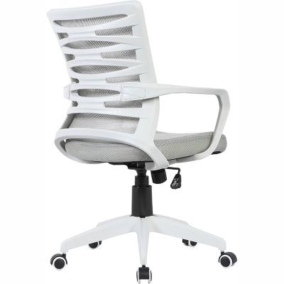 China White Computer Desk Wholesale Office Kabel Manufacturer Ergonomic Rotation Chair China for sale