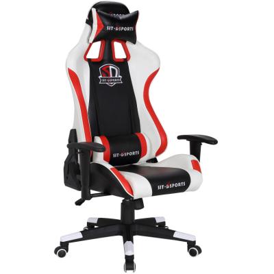 China (Height) High-back 360 Degree Design PC Computer Office Gaming Adjustable Leather Racing Ergonomic Executive Chair for sale