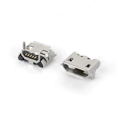 China Computers/Digital Products/Micro USB 5Pin SMT B Horn-Shaped Panel High Temperature Resistance Micro USB Female Connector Home Appliances for sale