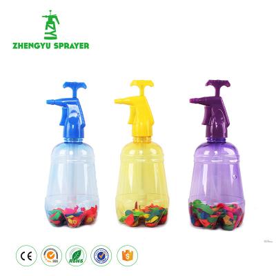 China Garden Party\Balloon\Sprinkler,Toy Water Balloon Pump Worker,2 Liter Sprayer Pump Up Balloon,Kids Summer Toys Mini Inflatable Water Balloon Pump for sale