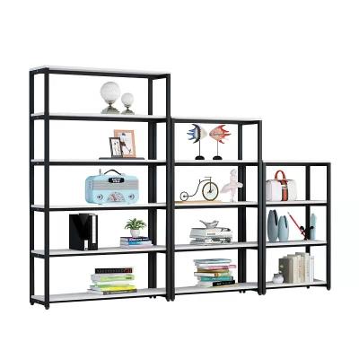 China Adjustable Custom Office Study Shelf Floor Multi-Layer Partition (Other) Storage Rack for sale