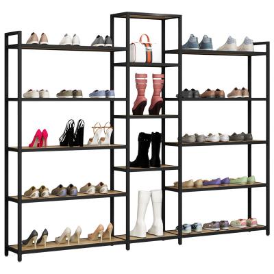 China Modern Mall Shoe Store Display Rack Retail Shoe Rack Display Rack for sale