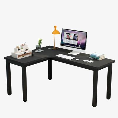 China Extendable desk l elegant simple shape office table home office decoration computer desk for sale