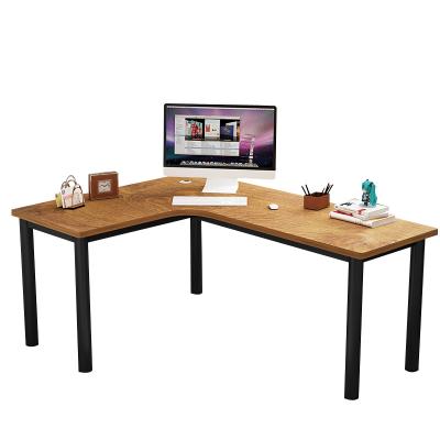 China L-Shaped (Other) Corner Adjustable Customizable Table Desk Computer Table With Large Personal Computer Desk Workstation for sale