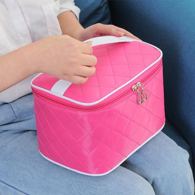 China Fashion South Korea Multifunctional Waterproof Portable Storage Bag Large Capacity Skin Care Storage Cosmetic Bag for sale