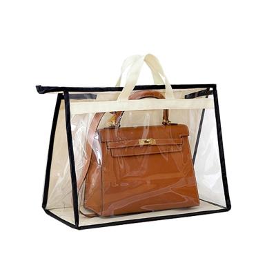 China Fashion Dust Proof Transparent Storage Bag Storage Bag, Transparent PVC Dustproof Bag, Wardrobe Hanging Storage Bag for sale