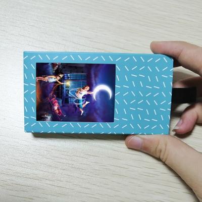 China Europe Custom 2.4inch 7 Inch LCD Screen Invitation Brochure Digital Business Video Video Greeting Card for sale