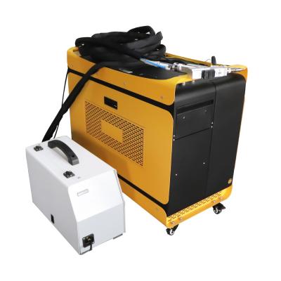 China Metal Stainless Steel Repairing High Quality 3 in 1 Handheld Laser Welding Machine Metal Cutting Cleaning Machine 1500W Laser Machine for sale