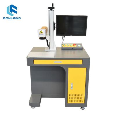 China Fonland Fiber Laser 30w Air Cooled Desktop Fiber Laser Marking and Cutting Machine for Rings Bracelets for sale