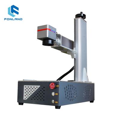 China Hot Selling Portable Deep Marking 20w 30w 50w 80w 100w Desktop Laser Marking Machine For Metal Plastic Nonmetal for sale