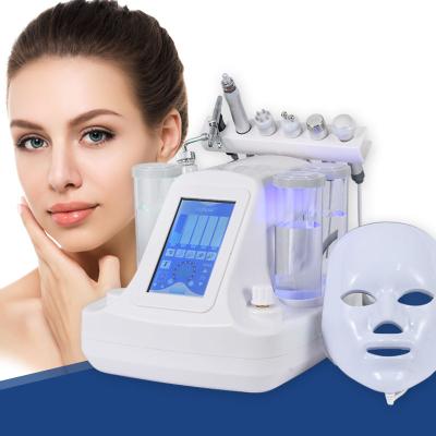 China Skin Tightening Beauty Salon Tools Oxygeneo Hand Oxygen Injector Hydrodermabrasion Hydra Oxygen Facial Massage Aqua Peeling Jet Peel Machine for sale