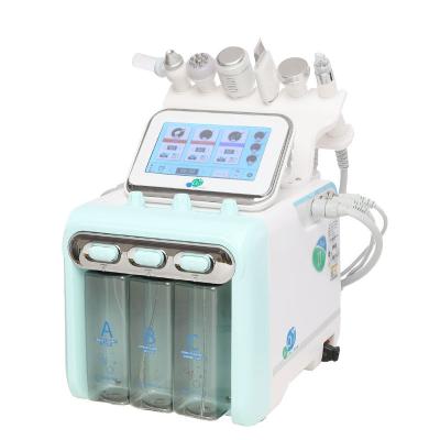 China Beauty Center+Home+Clinic High Quality 6 in 1 Hydra Facial Vacuum Skin Care Spa Products Salon Beauty Equipment for sale