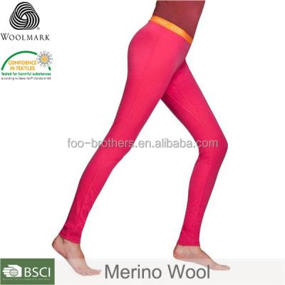 China Wholesale Antibacterial Woolen Workout Sport Leggings For Women for sale