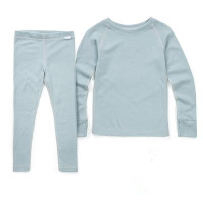 China Latest Design Antibacterial Wholesale Washable Merino Wool Children Thermal Underwear for sale