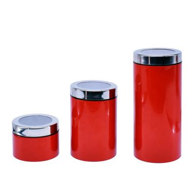 China Fresh Preservation Best Price Food Storage Lids Coffee Kitchen Containers Jar Tea Sets Home Cookie Box for sale