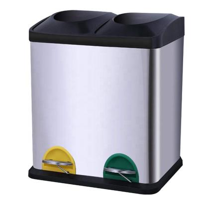 China Sustainable Factory Kitchen Medical Food With CE Certificate Dog Pet Waste Station / Waste Bins And Compartment High Quality Recycling Bin for sale