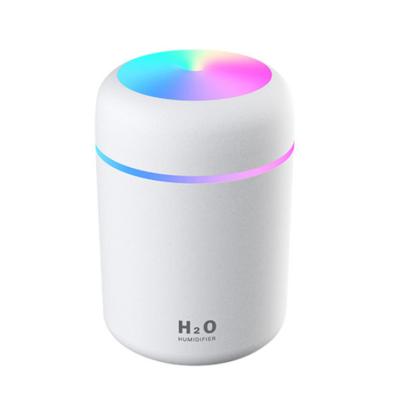 China Essential Car H2ohumidifier H 2 O Humidifier Dq107 Usb Oil Diffuser H2o H20 Portable Ultrasonic Air 300ml Cup for sale