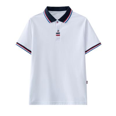 China Schoolwear Kids Polo Shirts Cotton Blend Polyester School Uniform à venda